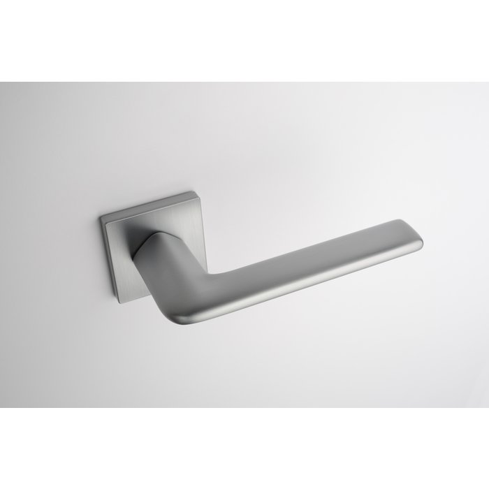 Aprile Massieve Aprile deurklinken LILA vierkant 52x52x7mm mat Chroom