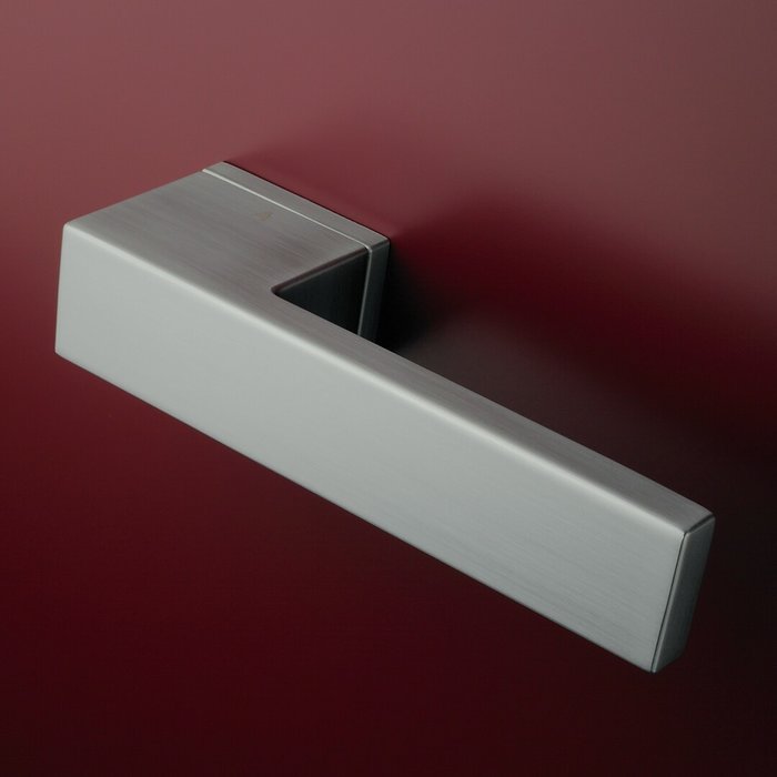 Aprile Aprile Türgriffe CARLINA Chrom Satin rechteckig 50x33 mm