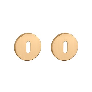 Aprile Aprile Schlüsselschilder rund Ø 52x5mm matt Gold