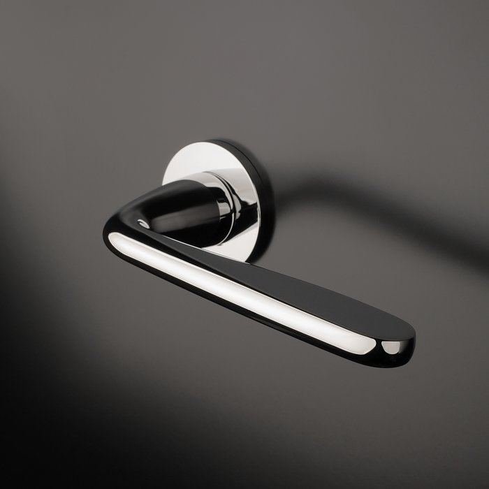 Aprile Massive Aprile Türgriffe HYACINTA poliert Chrom rund Ø 52x5 mm