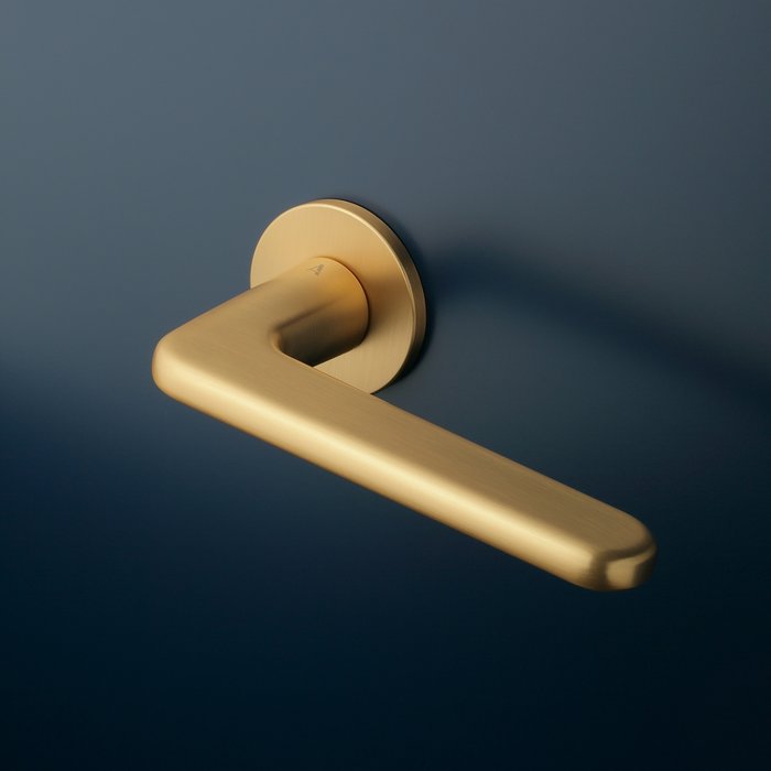 Aprile Poignées de porte Aprile massives LIRA or mat rondes Ø 52x5 mm