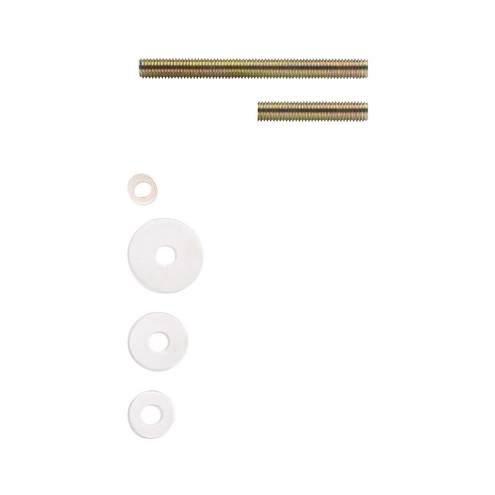 Intersteel Kit de fixation B montage continu par paire pour bois/verre/PVC/aluminium. épaisseur de la porte 10-65 mm