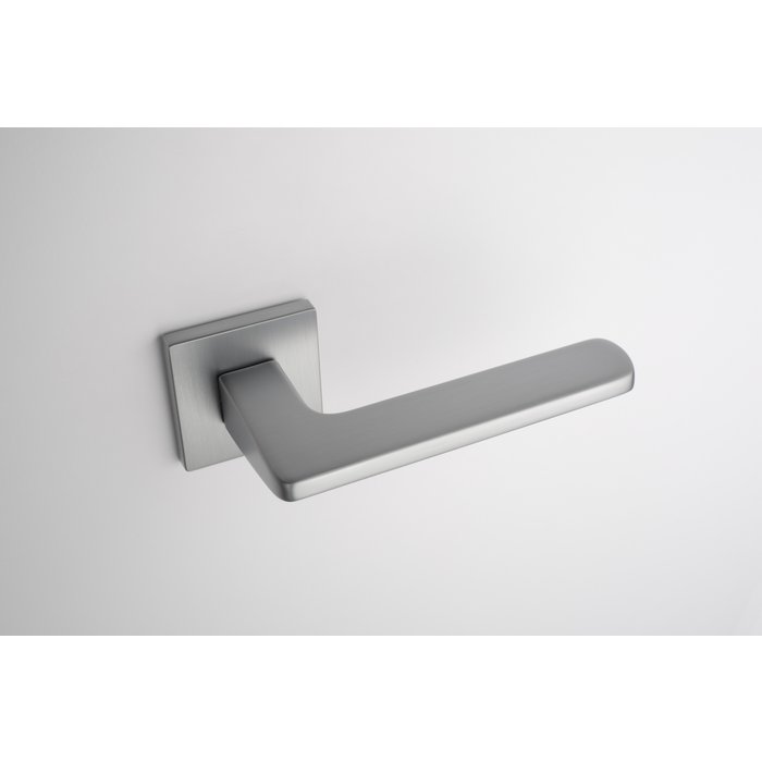 Aprile Massieve Aprile deurklinken YUKA vierkant 52x52x7mm mat Chroom