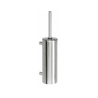 Intersteel Stainless steel brushed toilet brush set tube model wall mounting