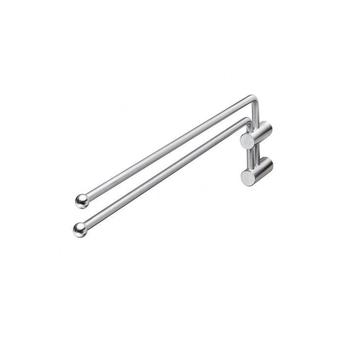 Intersteel Intersteel Porte-serviettes duo incurvé rotatif en acier inoxydable brossé
