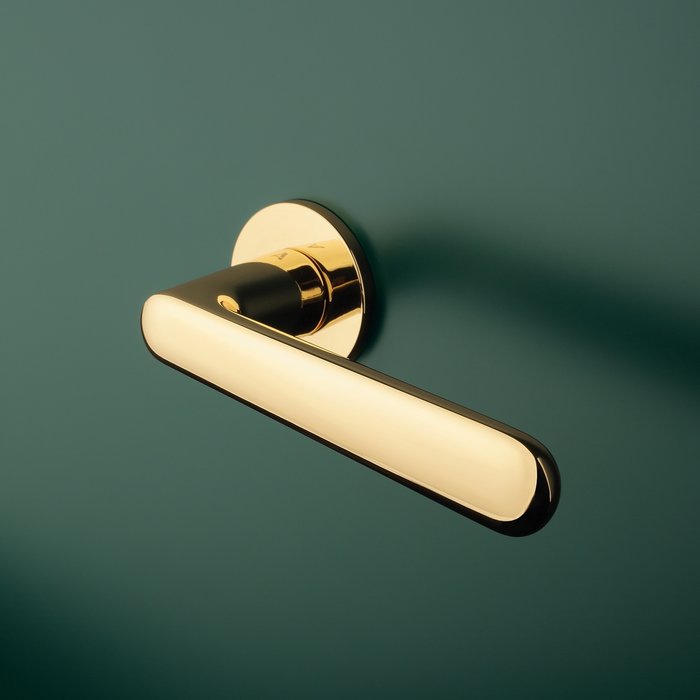 Aprile Poignées de porte solides Aprile ARIA or poli rondes Ø 52x5 mm