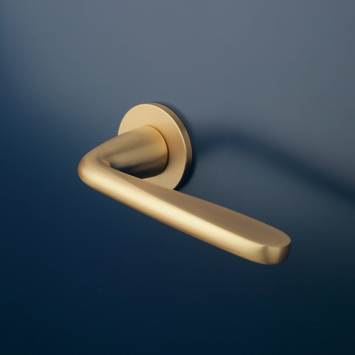 Aprile Poignées de porte Aprile massives HIACYNTA or mat ronde Ø 52x5 mm