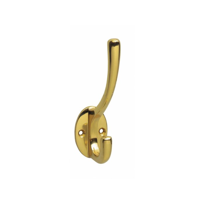 Intersteel Intersteel Coat hook oval brass lacquered