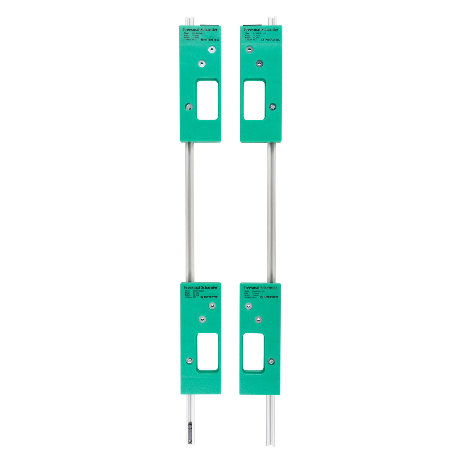 Freesmallen voor scharnieren