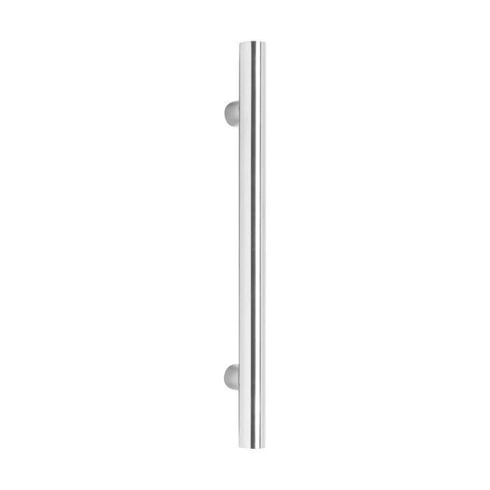 Intersteel Door handle T 30/1000/1200 mm brushed stainless steel on one side