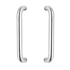 Intersteel Paire de poignées de porte inox U-20/300 mm brossé