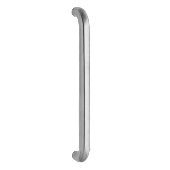 Intersteel Pair of stainless steel door handles U-30/425 mm brushed