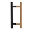 Black Sauna Handles 25/200/300 mm