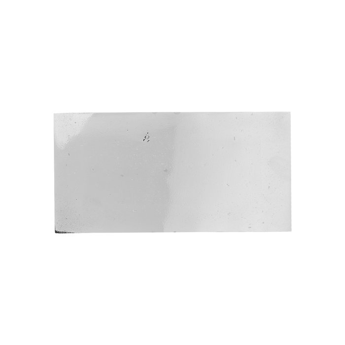 Dauby Rectangular tile Pure®Tiles "sandcasted" white bronze (WB) 10 x 20 cm