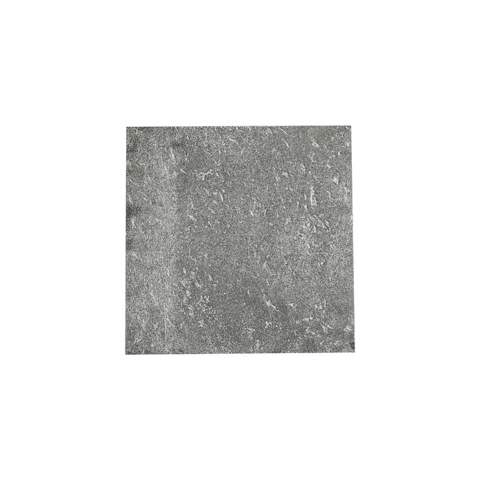 Dauby Carrelage carré Pure®Tiles "sandcasted" métal brut (RM) 10 x 10 cm