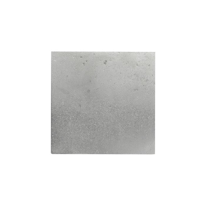 Dauby Quadratische Fliese Pure®Tiles "sandcasted" matt weißbronze (WBS) 10 x 10 cm