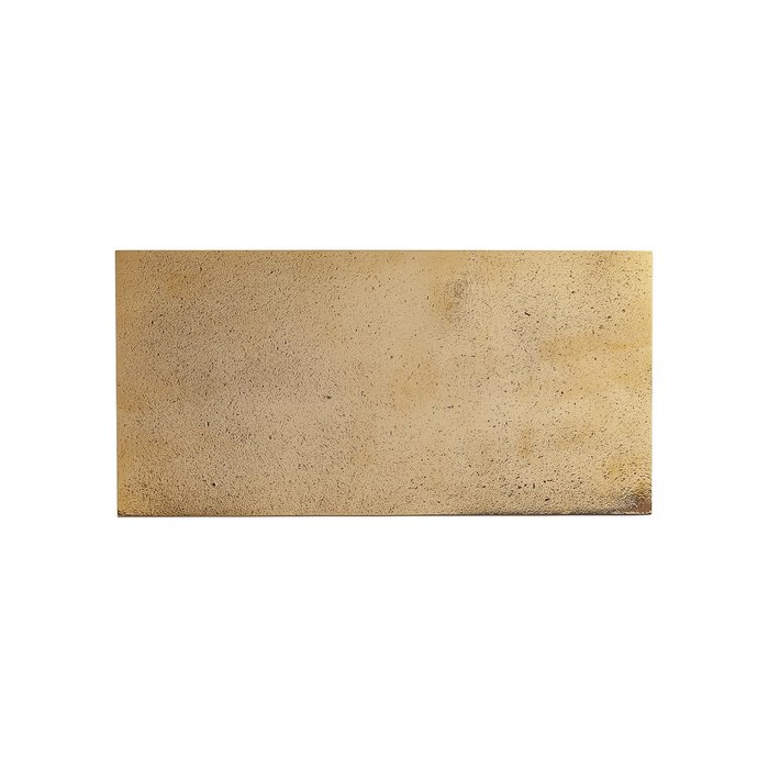 Dauby Square tile Pure®Tiles "sandcasted" rough bronze polished (RBP) 10 x 20 cm