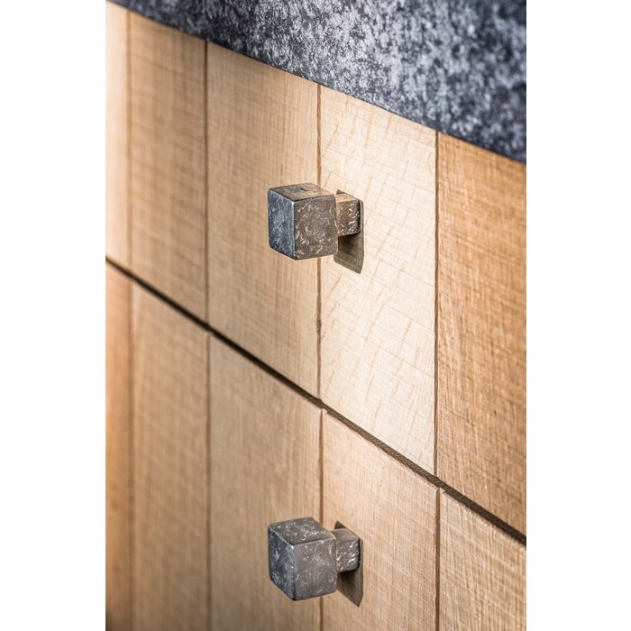 Dauby Bouton de meuble métal brut PQ-25mm (RM)