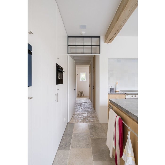 Dauby Poignée de meuble bronze blanc mat PBU-45mm (WBS)