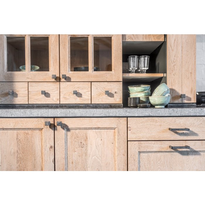 Dauby  Meubelknop ruw metaal PQ-20mm (RM)