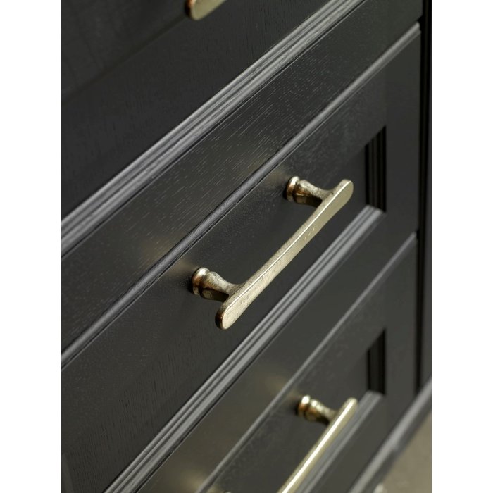 Dauby Meubelgreep PMBU-128 wit brons (WB)