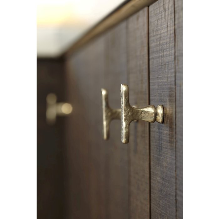 Dauby Poignée de meuble bronze blanc brut PBU-37mm (WB)