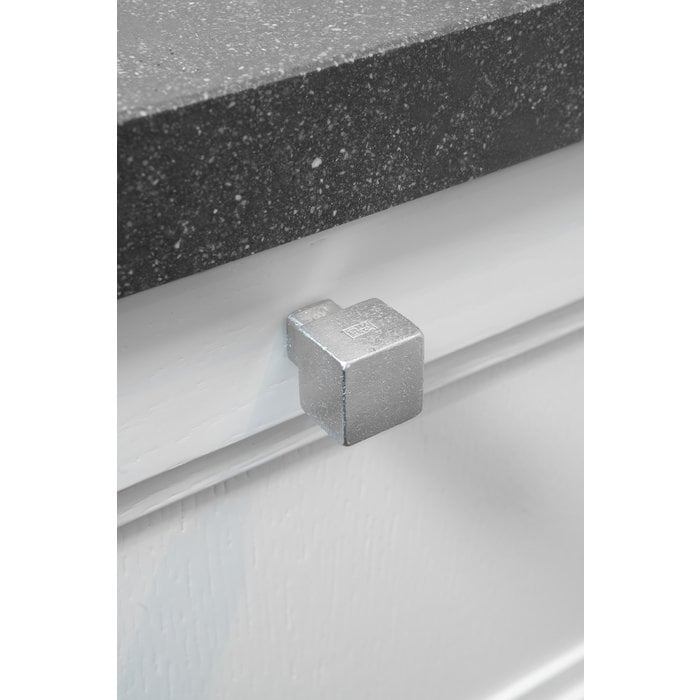 Dauby  Meubelknop mat wit brons PQ-20 mm (WBS)