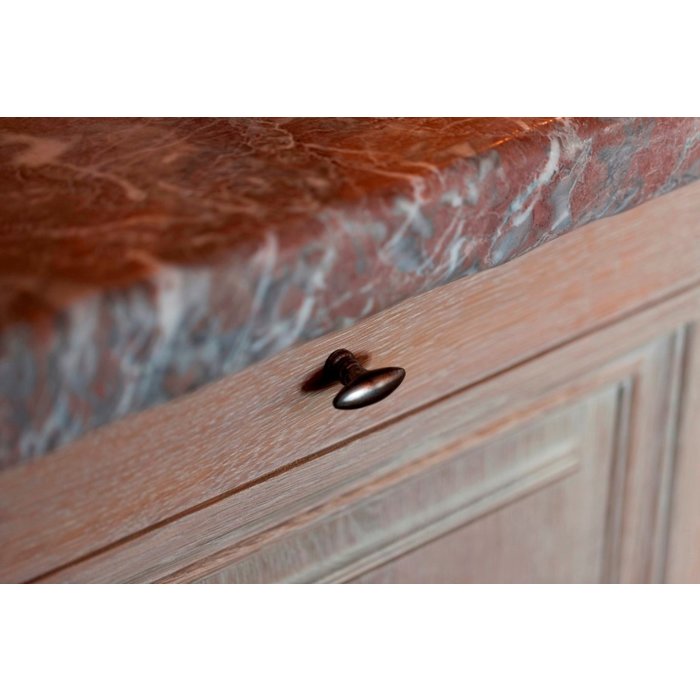 Dauby Bouton de meuble BT294 Fer forgé -35mm (FP)