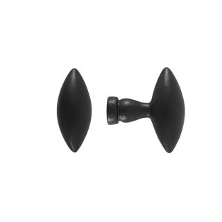 Dauby Zwarte meubelknop BT254 -60mm (N)