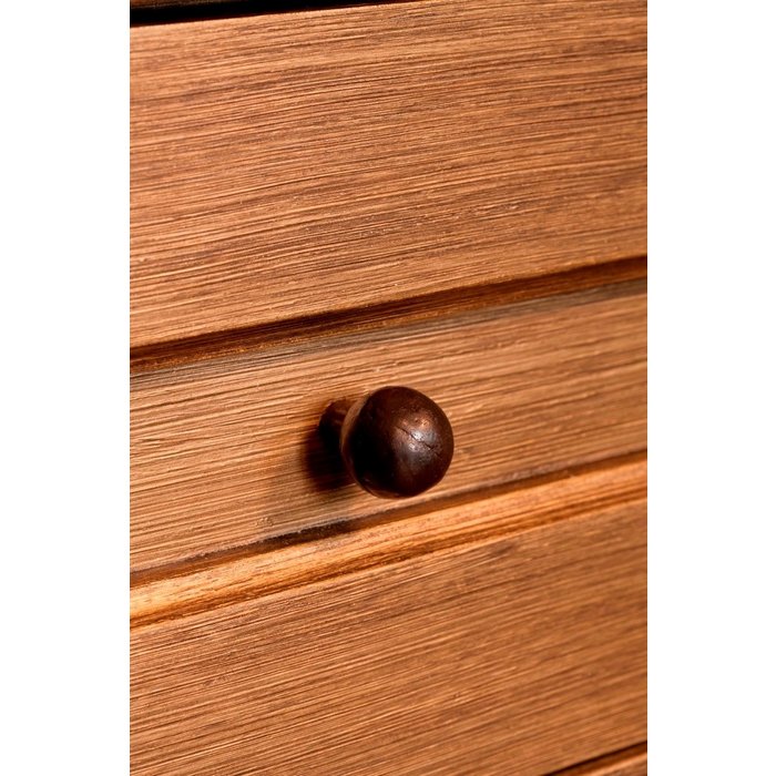 Dauby Bouton de meuble noir PT-20 fer vieilli (VO)