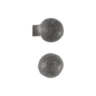 Dauby Bouton de meuble PT-20 métal brut (RM)