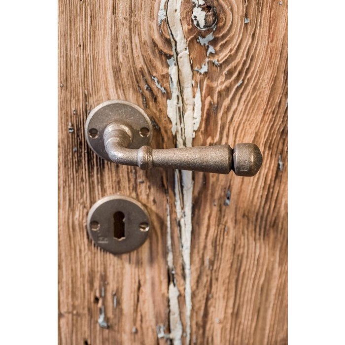 Dauby Pair of key plate BB-50R raw bronze (RB) 50mm