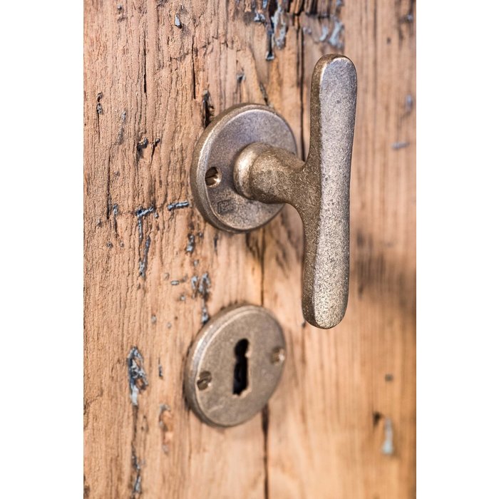 Dauby Paire de plaque à clés BB-50R bronze brut (RB) 50mm