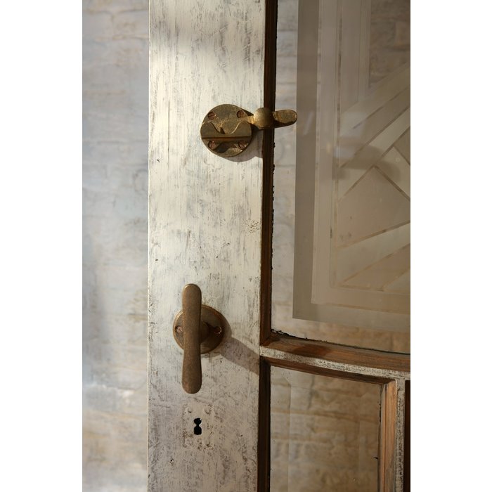 Dauby Poignées de porte PHTL "T+L" bronze brut (RB) sans BB