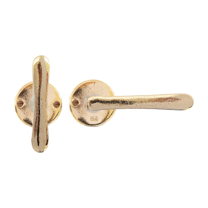 Dauby Door handles PHTL ”T+L” rough bronze polished (RBP) without BB