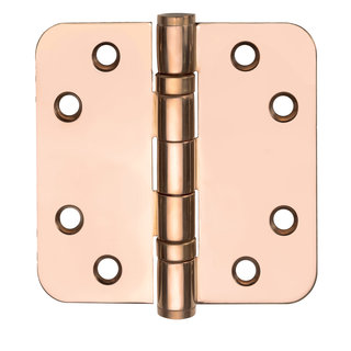 Formani Formani Ball Bearing Hinge BASICS LBSA8989 Rounded Corners PVD Polished Copper