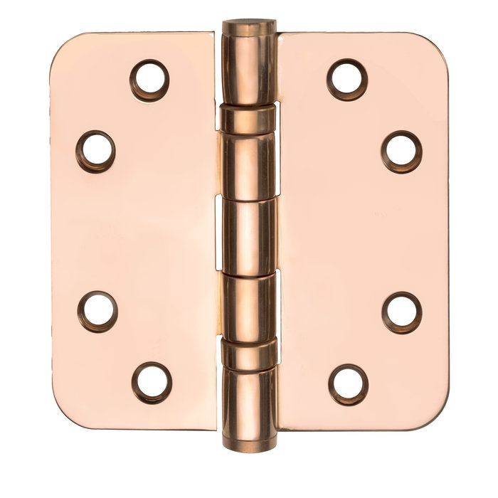 Formani Formani ball bearing hinge 89x89mm rounded corners PVD polished copper