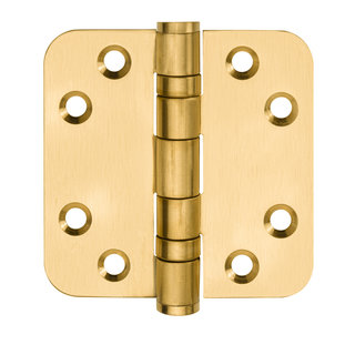 Formani Formani kogellagerscharnier BASICS LBSA7676 afgeronde hoeken PVD mat goud