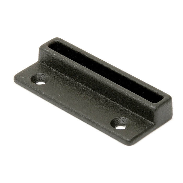 Dulimex Plaque sapin fenêtre noire 74x30 mm zamac