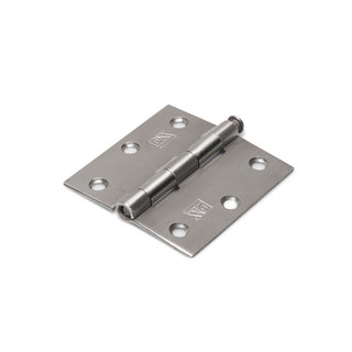 Dulimex Edelstahlscharnier mit losem Stift 76 x 76 x 2,0 mm