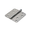 Dulimex Stalen scharnier met losse pen 89x 89 x 2,4 mm
