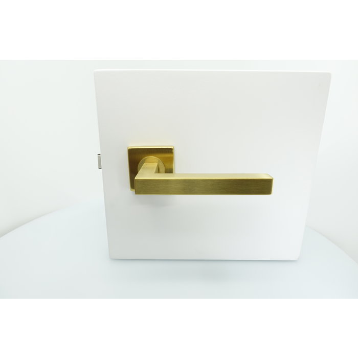 HDD Deurklinken Kubic Shape in mat goud