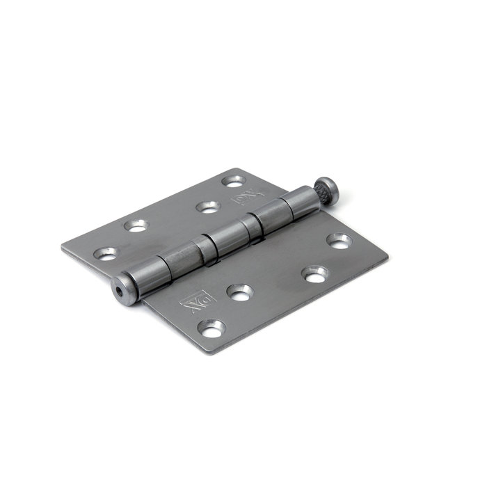 Dulimex RVS kogellagerscharnier met losse pen 89 x 89 x 2,4 mm geborsteld