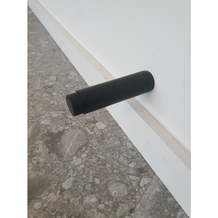 Intersteel Intersteel Türstopper Wandhalterung Ø22x80mm schwarz