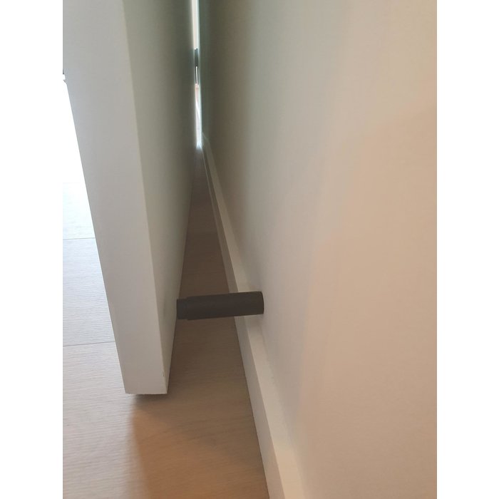 Intersteel Intersteel Doorstop montage mural Ø22x80mm noir