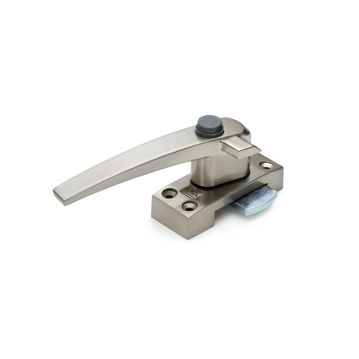 Dulimex Arbre de fenêtre inox zamac gauche avec bouton poussoir