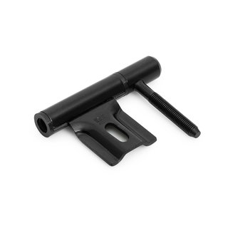Dulimex Schwarz lackiertes Einbohrscharnier 14mm für Metallrahmen