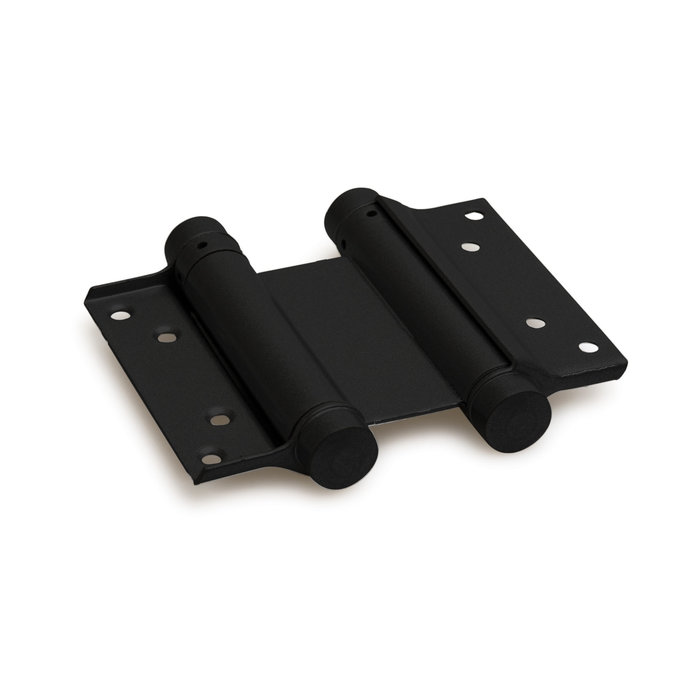 Dulimex 2 Black double-acting bomber hinges 36-150 mm (2 pieces)