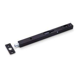 Dulimex Zwarte bascule kantschuif 200x17x15mm