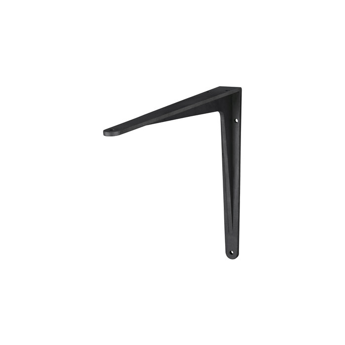 Dulimex Black shelf support Herakles HD 240 x 190mm made of aluminum